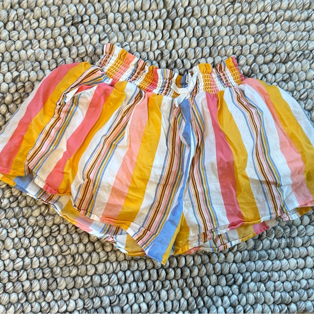 Janie and Jack Multicolor Smocked Detail